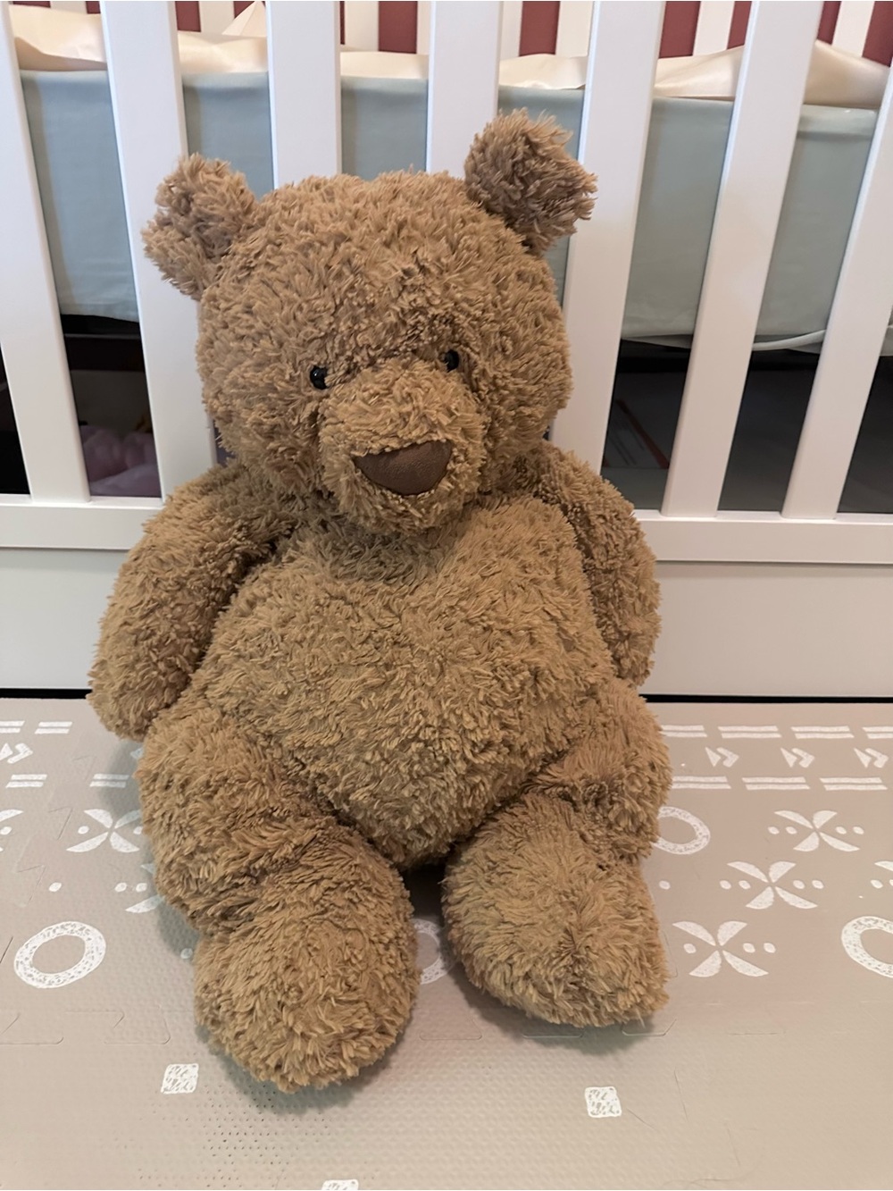 Jellycat Bartholomew Bear, size REALLY BIG. Hard to find